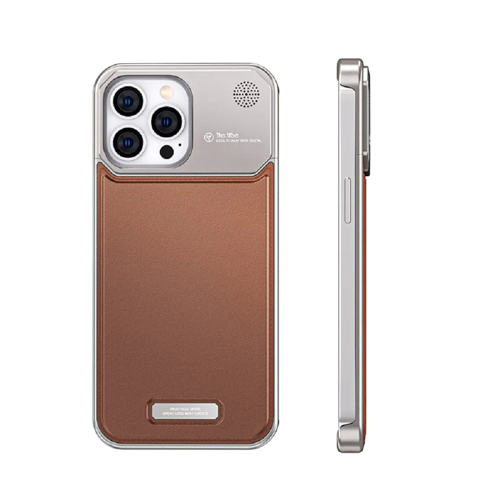 TITAN™️ | Luxury Leather Titanium Case (with Magsafe) – Strutcase