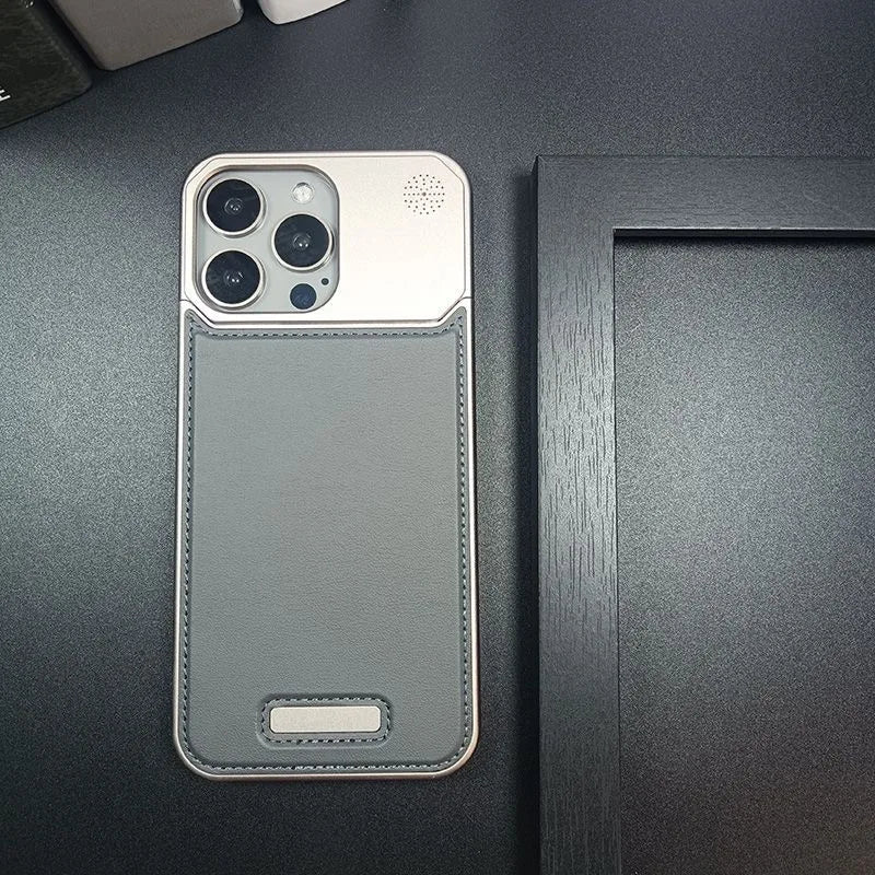 TITAN™️ | Luxury Leather Titanium Case (with Magsafe) – Strutcase