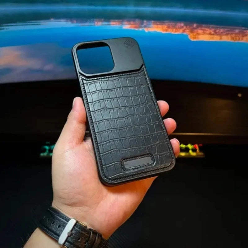 TITAN™️ | Luxury Leather Titanium Case (with Magsafe) – Strutcase