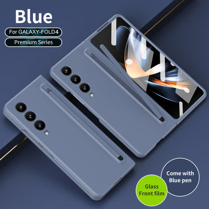 Smooth Case With Pen and Screen protection For Samsung Galaxy Z Fold