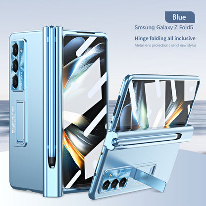 Magnetic Hinge Bracket Anti-fall Case With Stylus For Samsung Galaxy Z Fold 5/4/3