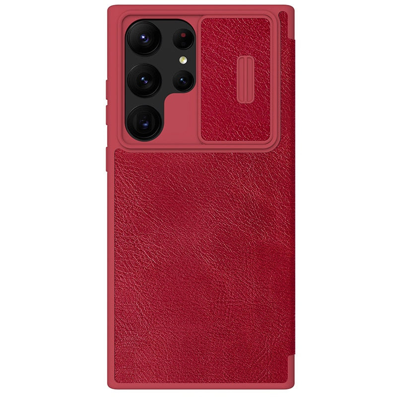 Leather Flip Case For Samsung Galaxy S Series