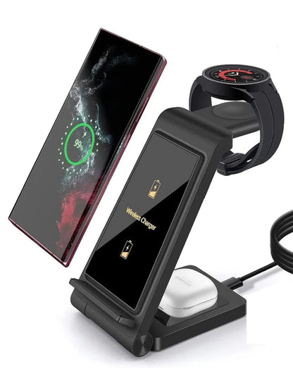 3 in 1 Wireless Charger for Samsung Galaxy Series and Watch