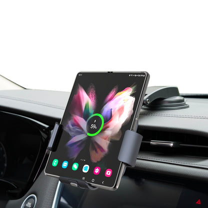 CAR WIRELESS FAST CHARGING AUTO CLAMPING MOUNT