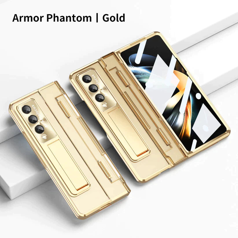 360° Armor Hinge Folding Transparent Case 2.0 - Galaxy Fold Series